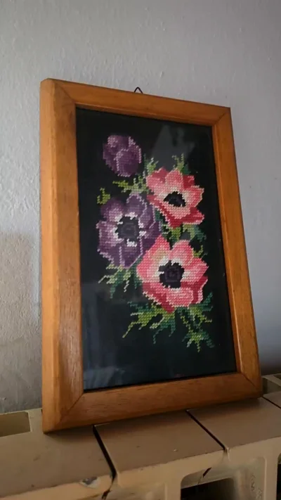 Quadro Con Ricamo