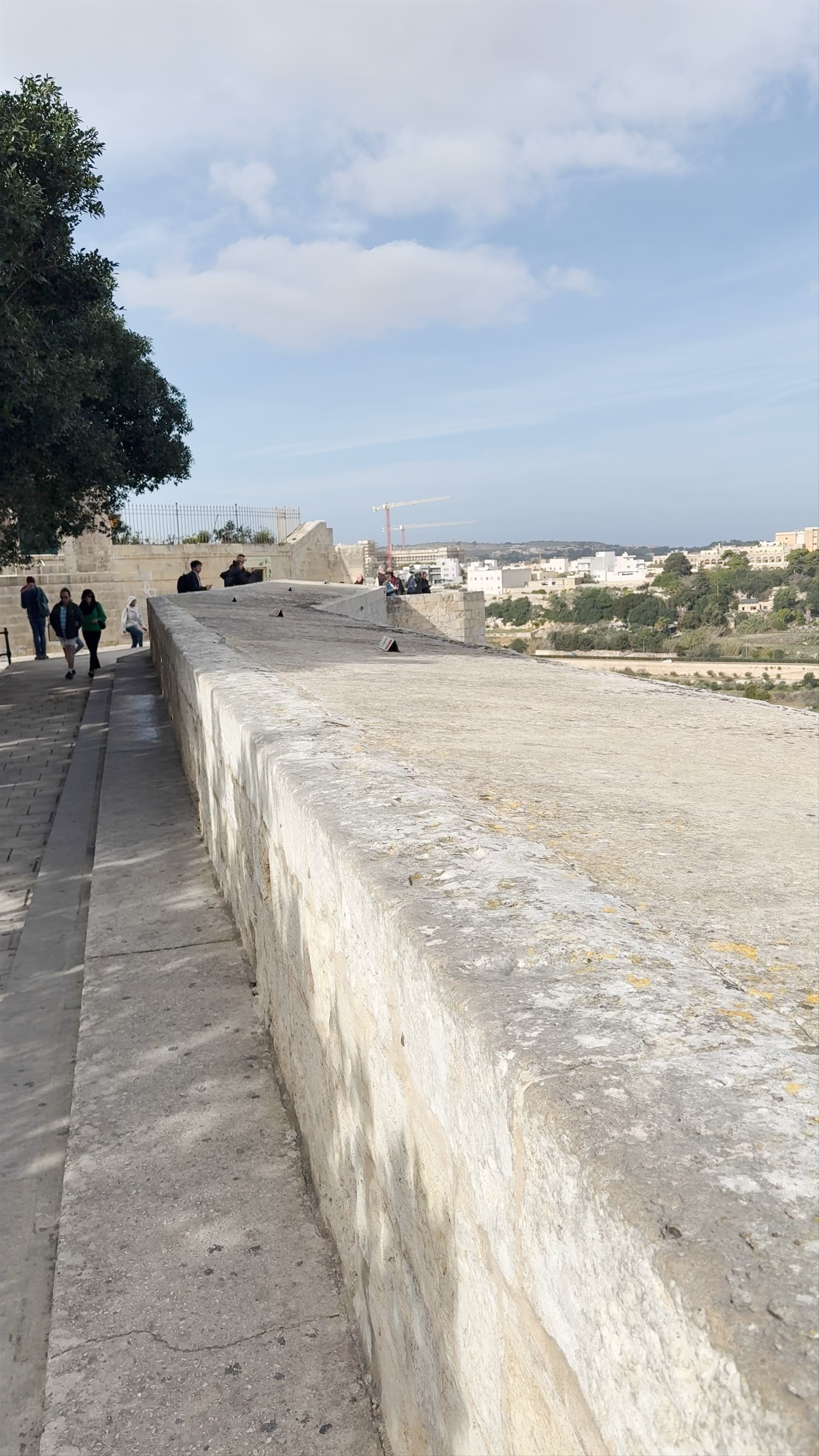 Panoramic Views from Observation Deck Mdina, Malta