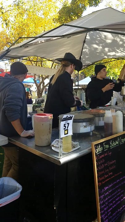 Java Joe's - Watching our Lox Crepe being made - Coffee & Tea Near Me - Albuquerque, New Mexico
