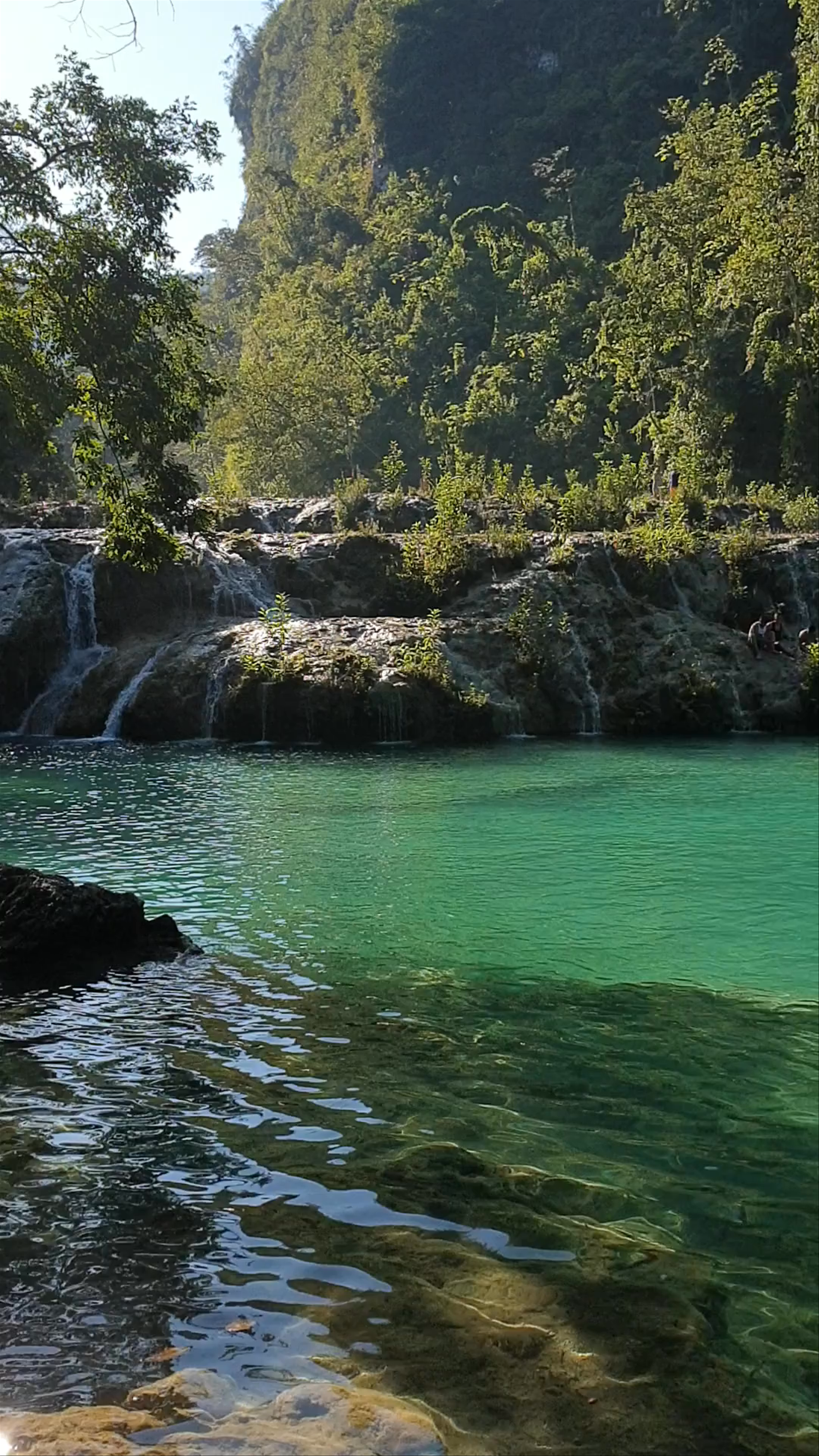 Semuc Champey pools 