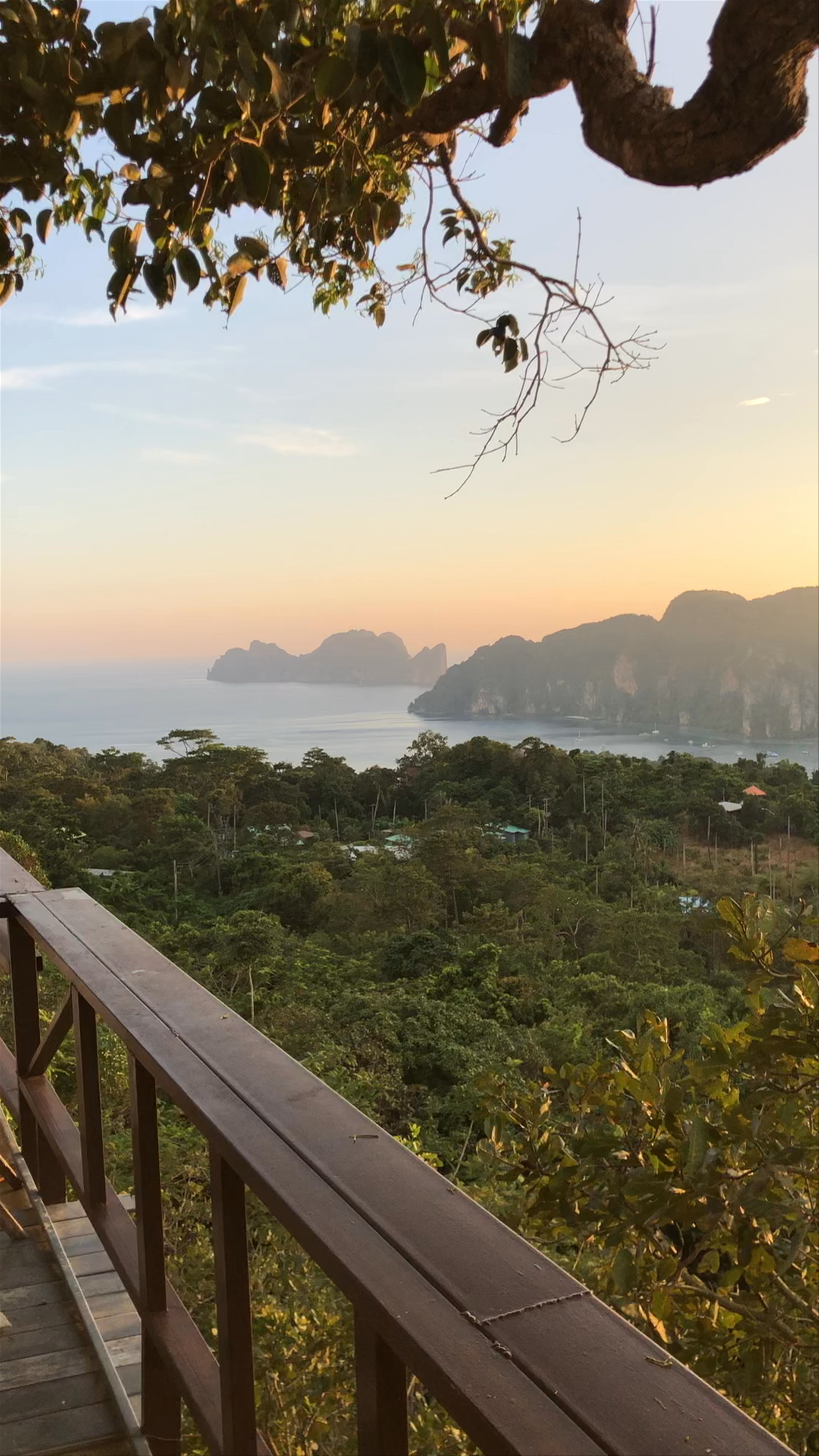 Sunset Serenity at Phi Phi Viewpoint 3, Ao Nang, Krabi