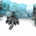 Larimar Charm Bracelets