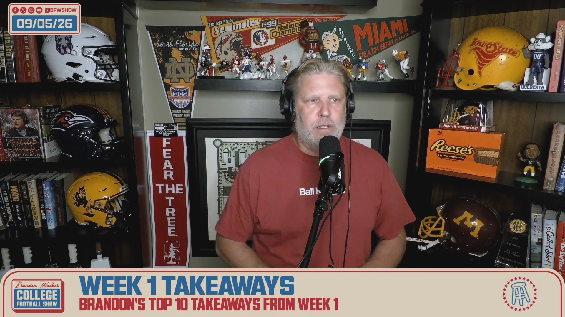 Michigan Steals The Weekend | Week 1 Recap | The BFW Show 9.5.26