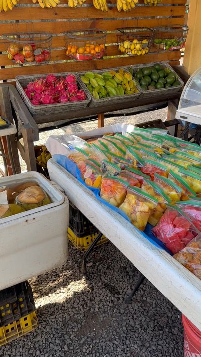 The Surf Bus - Stop 2: A roadside fruit stand - Tours Near Me - Honolulu, Hawaii