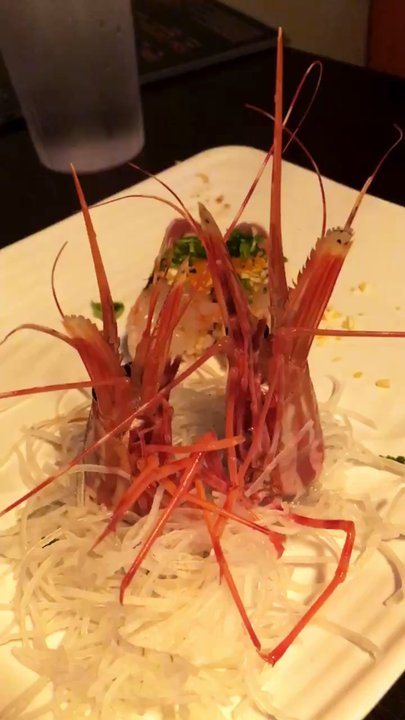 Red Salmon - Live sweet shrimp - Japanese Near Me - Lancaster, California