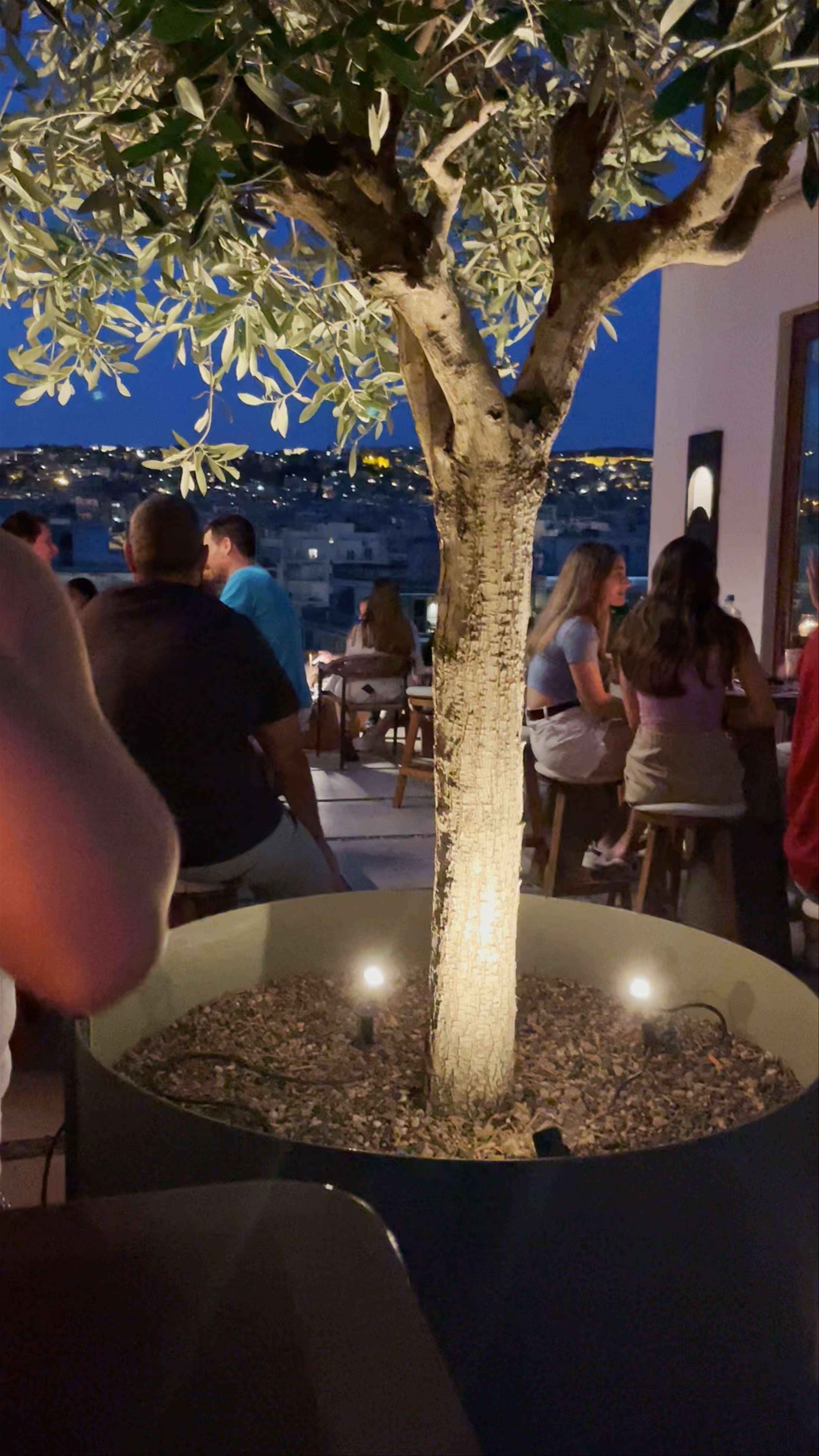 Ennea Rooftop Bar: Chic Nightlife with a Stunning Thessaloniki View