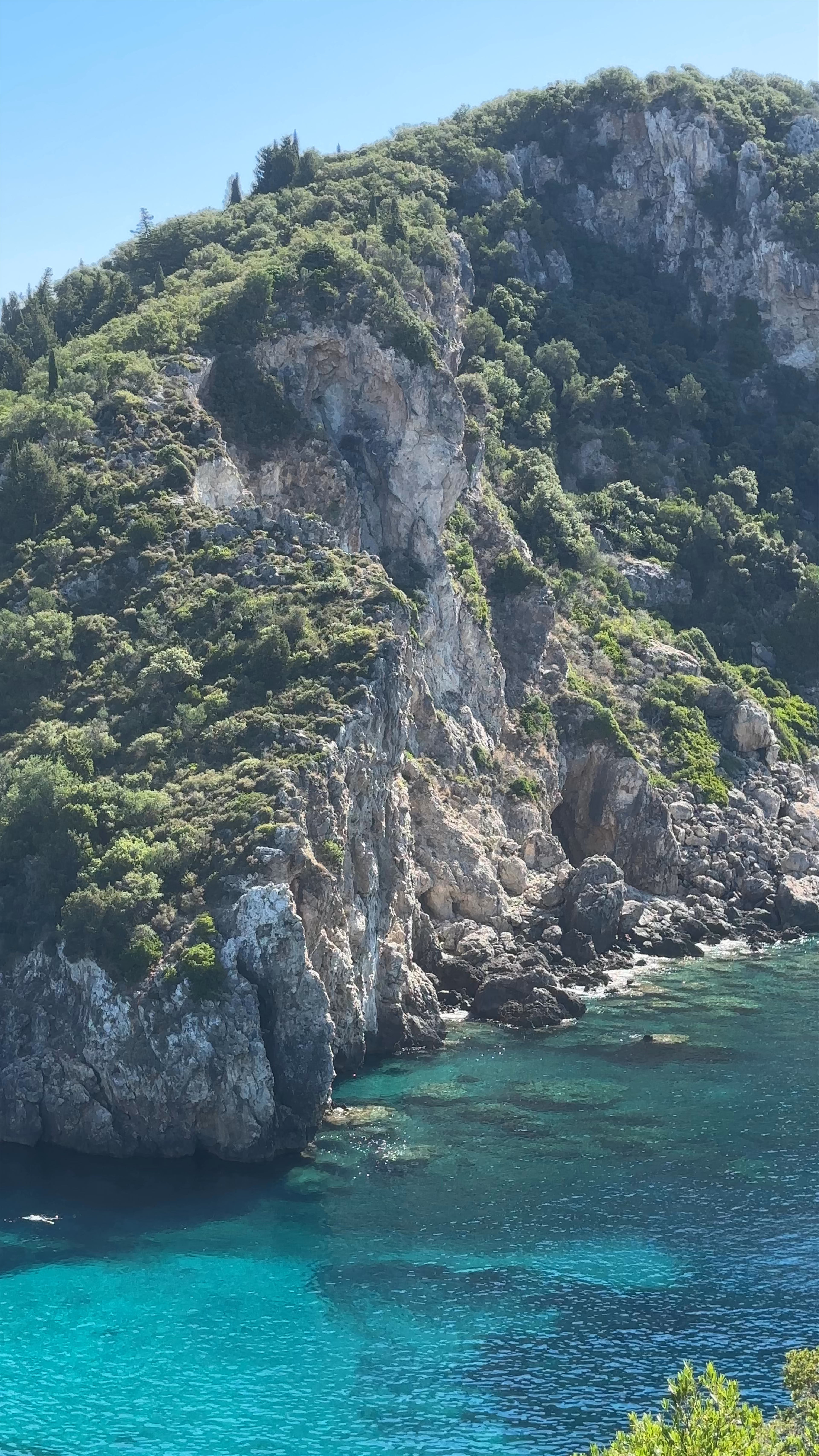 Spiros Beach Paleokastritsa: Turquoise Bliss on Corfu Island