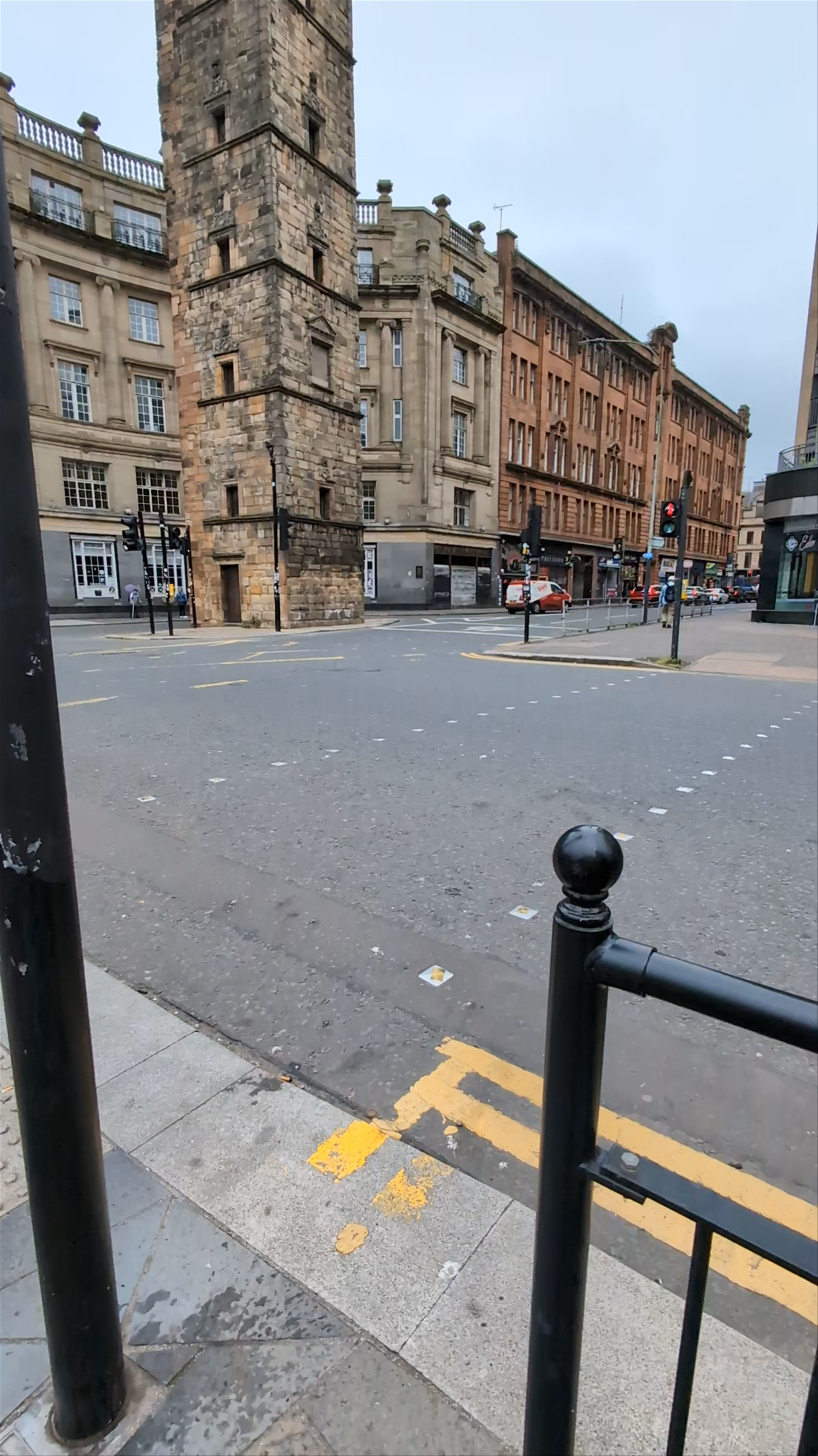 Tolbooth Steeple: Historic Landmark on High Street, Glasgow