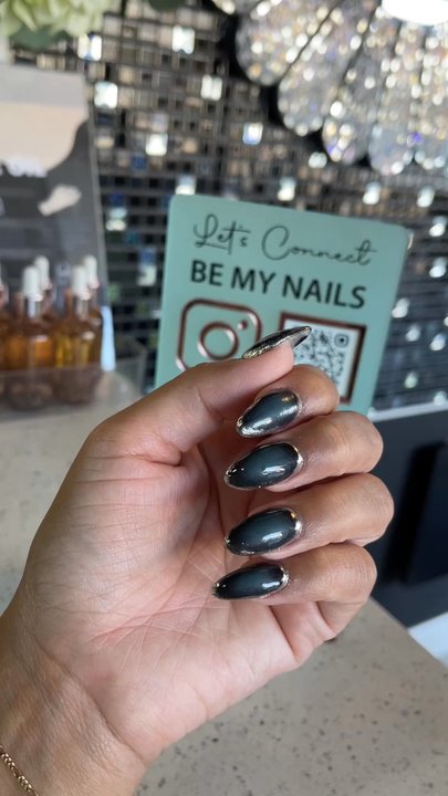 Be My Nails - An Aura inspired set by Tyra. - Nail Salons Near Me - Milpitas, California