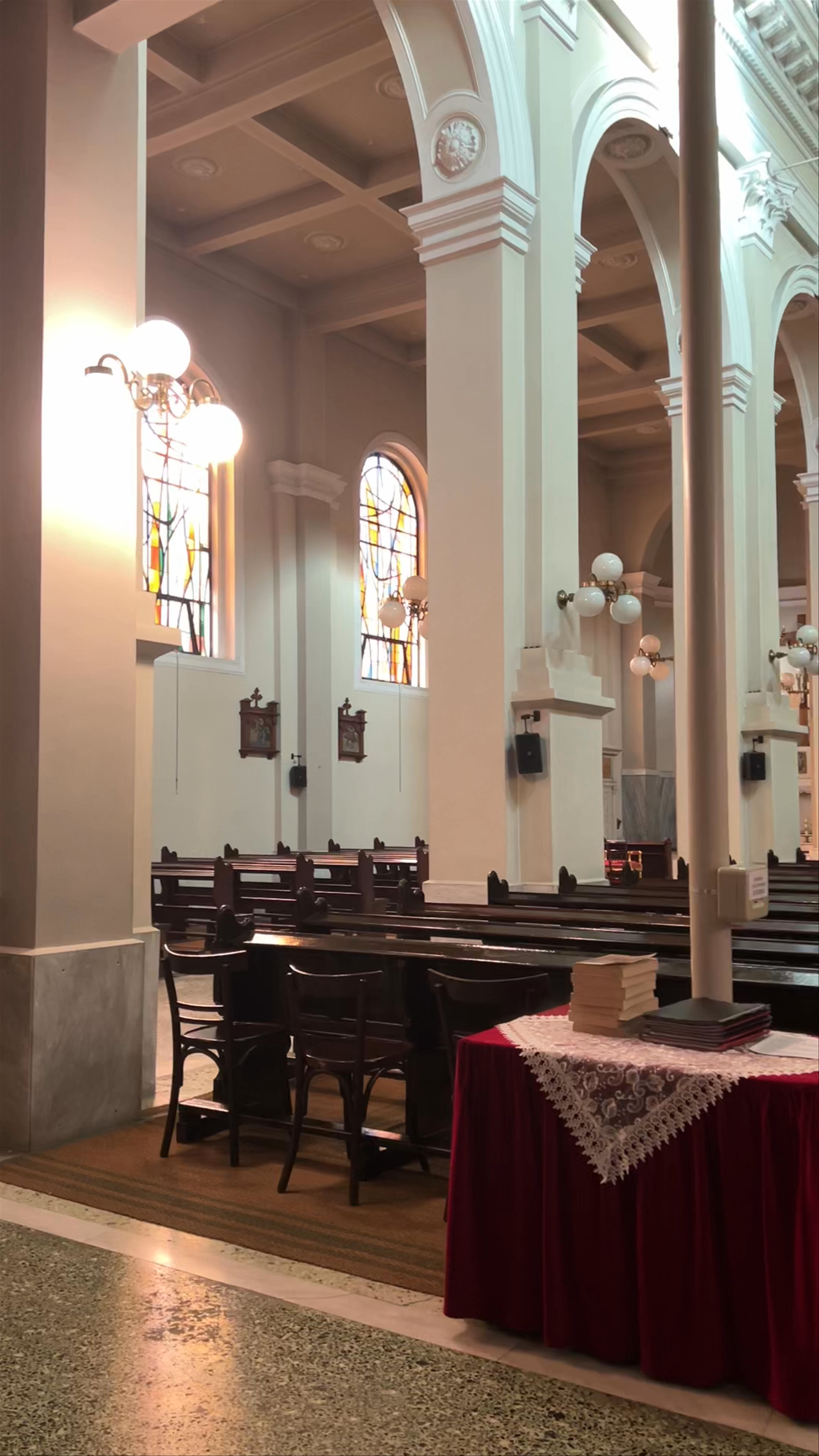 Sacred Serenity: Inside the Catholic Cathedral of the Assumption of the Virgin Mary, Thessaloniki