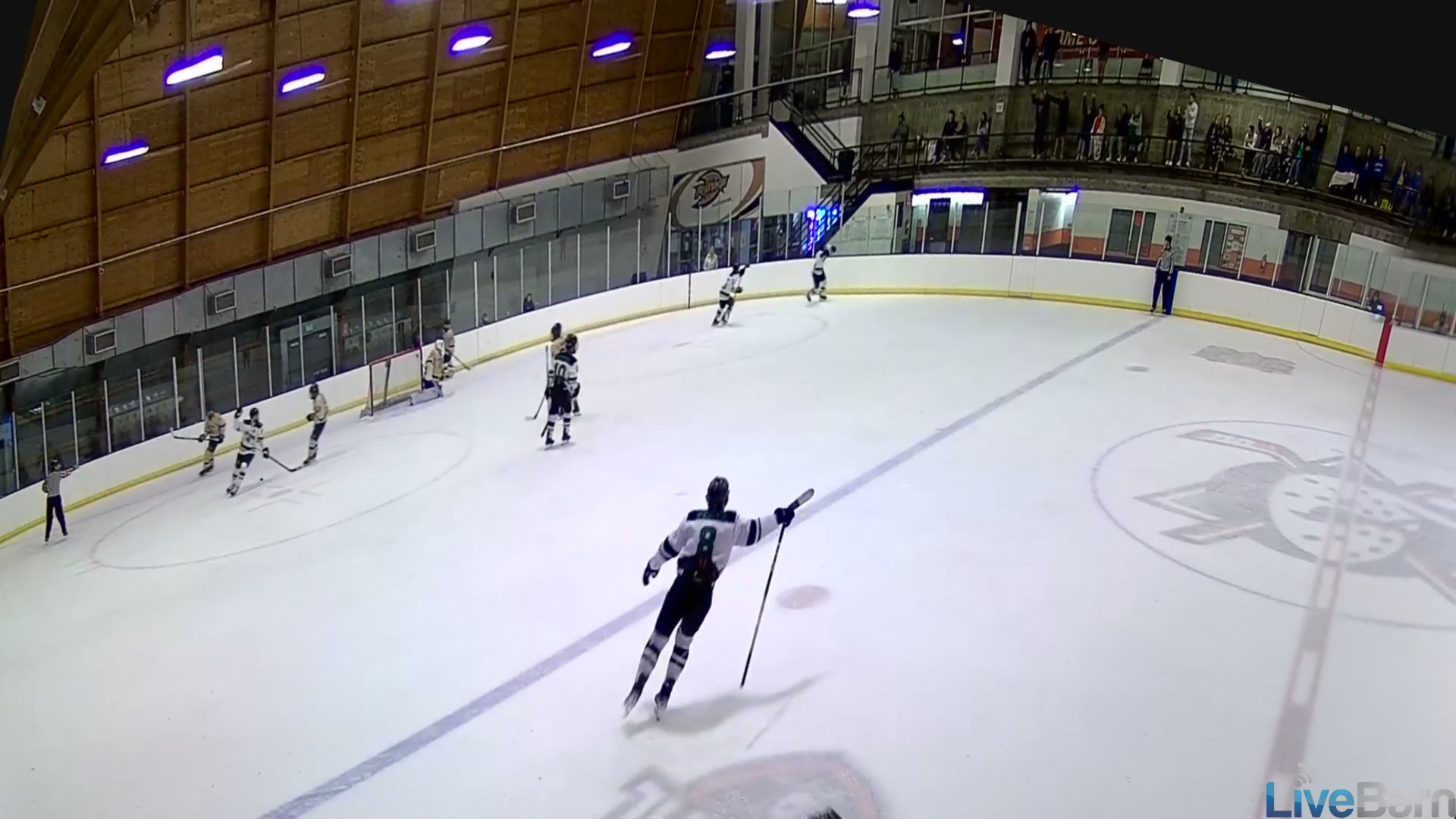 Darrian Stevens' goal in CAHA State Championship