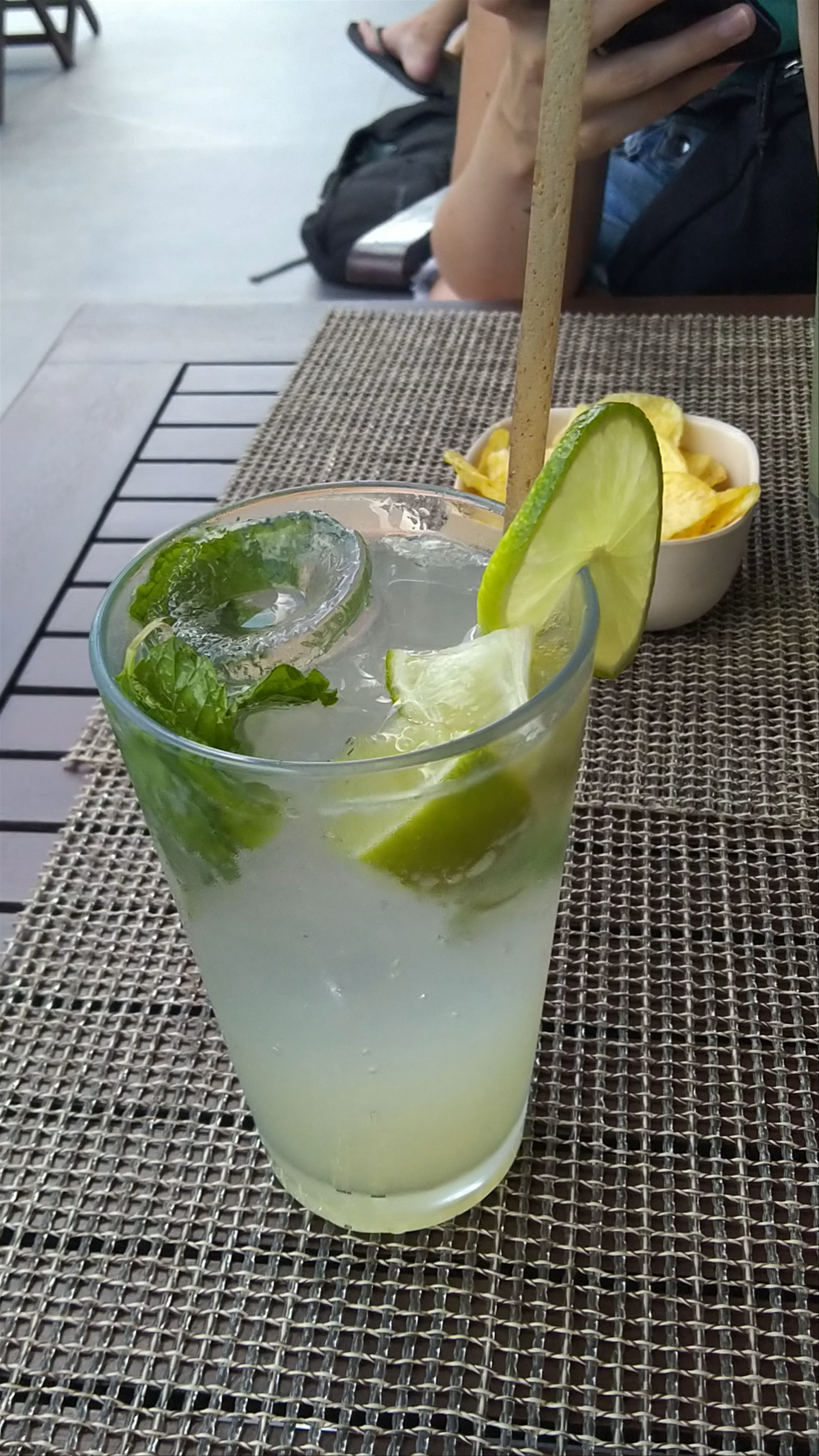 Refreshing Poolside Mojito at Hotel Santa Catalina, Las Palmas de Gran Canaria