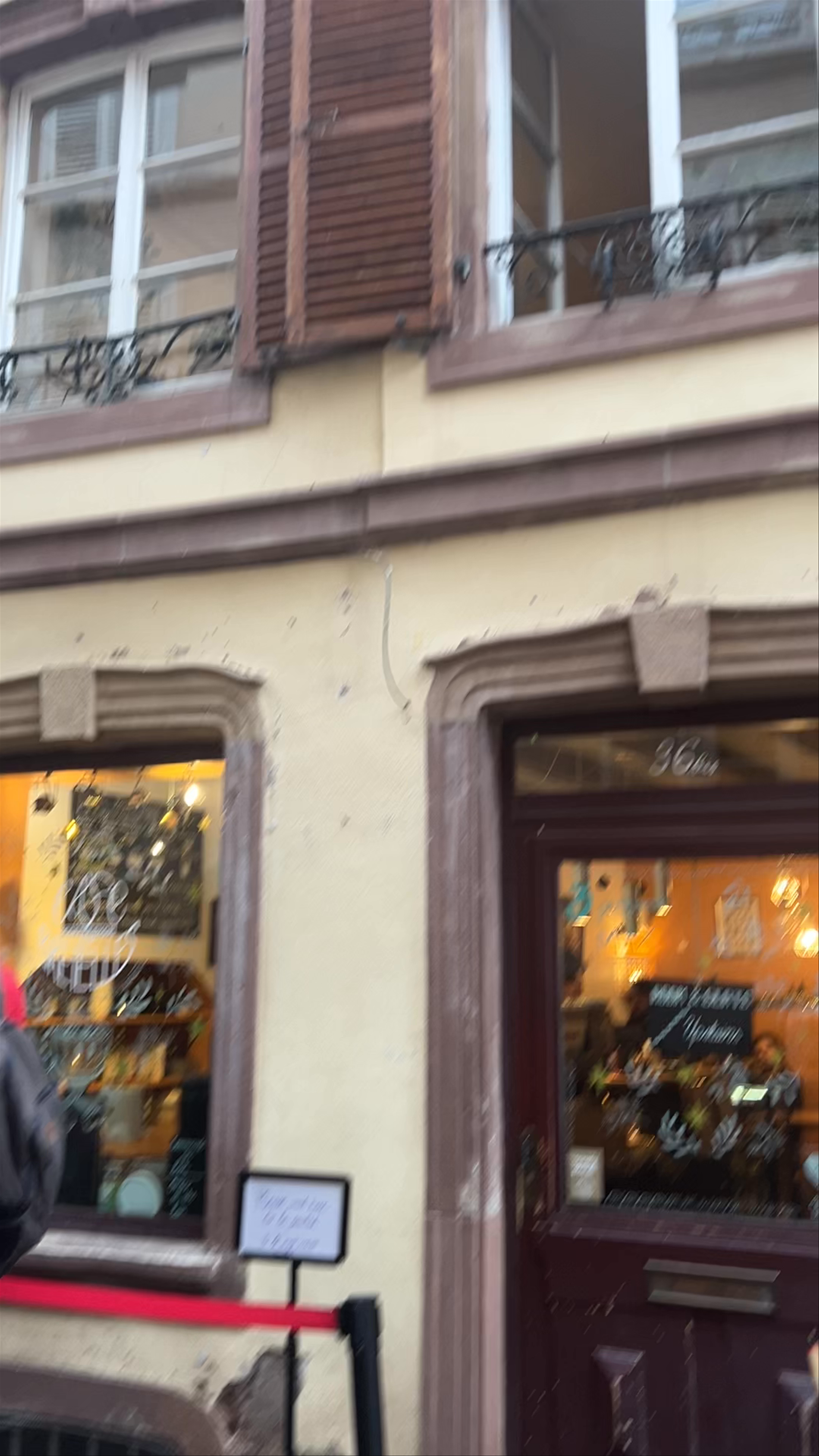 Charming Café Scene in Petite France, Strasbourg