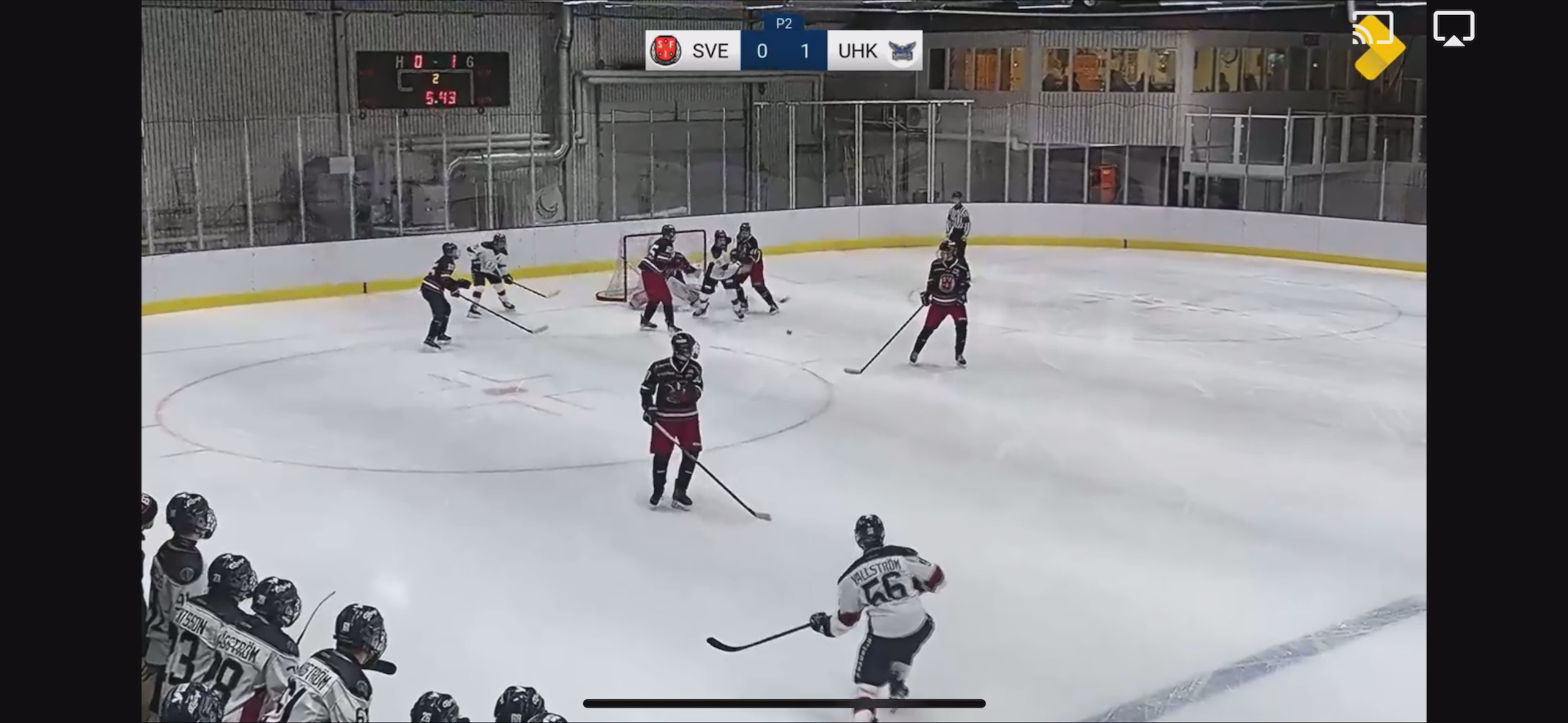 Leon Vestin - Deflection goal