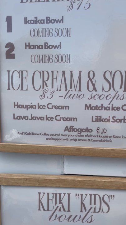 Aloha Acai - Menu - Acai Bowls Near Me - Kaneohe, Hawaii