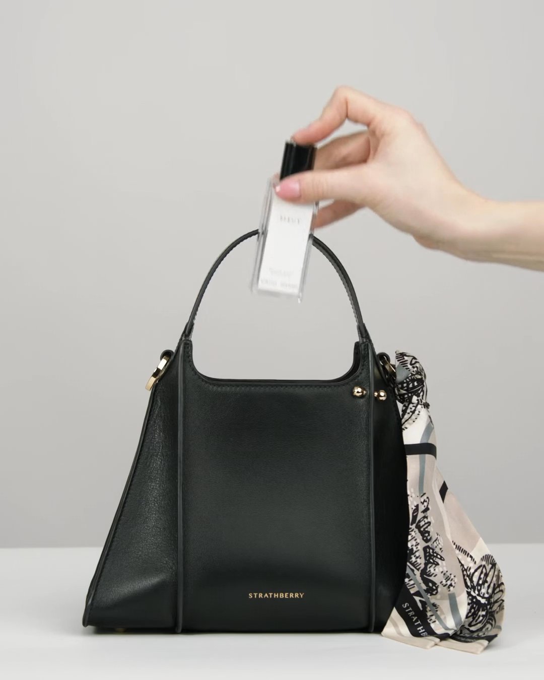 ★HEEARI★ [2nd Reorder] Tale Buckle Big Bag_Black Designer fashion, Seoul-fully created | W Concept