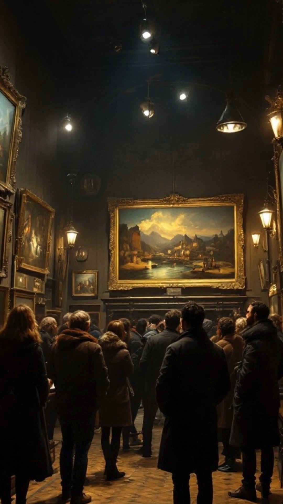 The Haunted Painting: Eyes That Watch Your Every Move