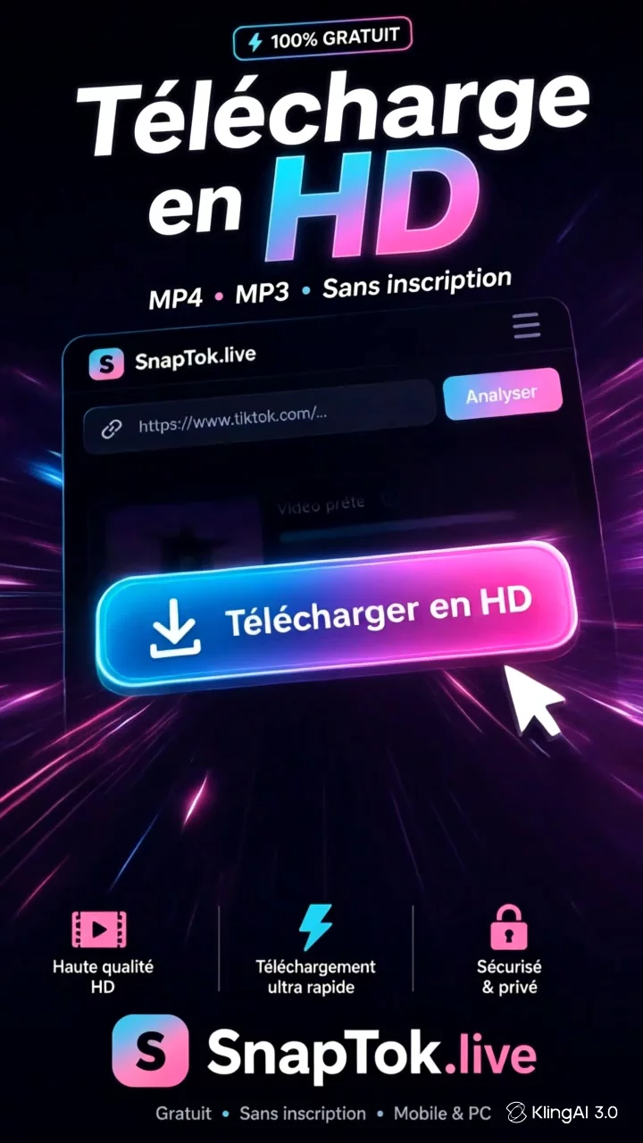 SnapTok — Télécharger TikTok sans filigrane image 1