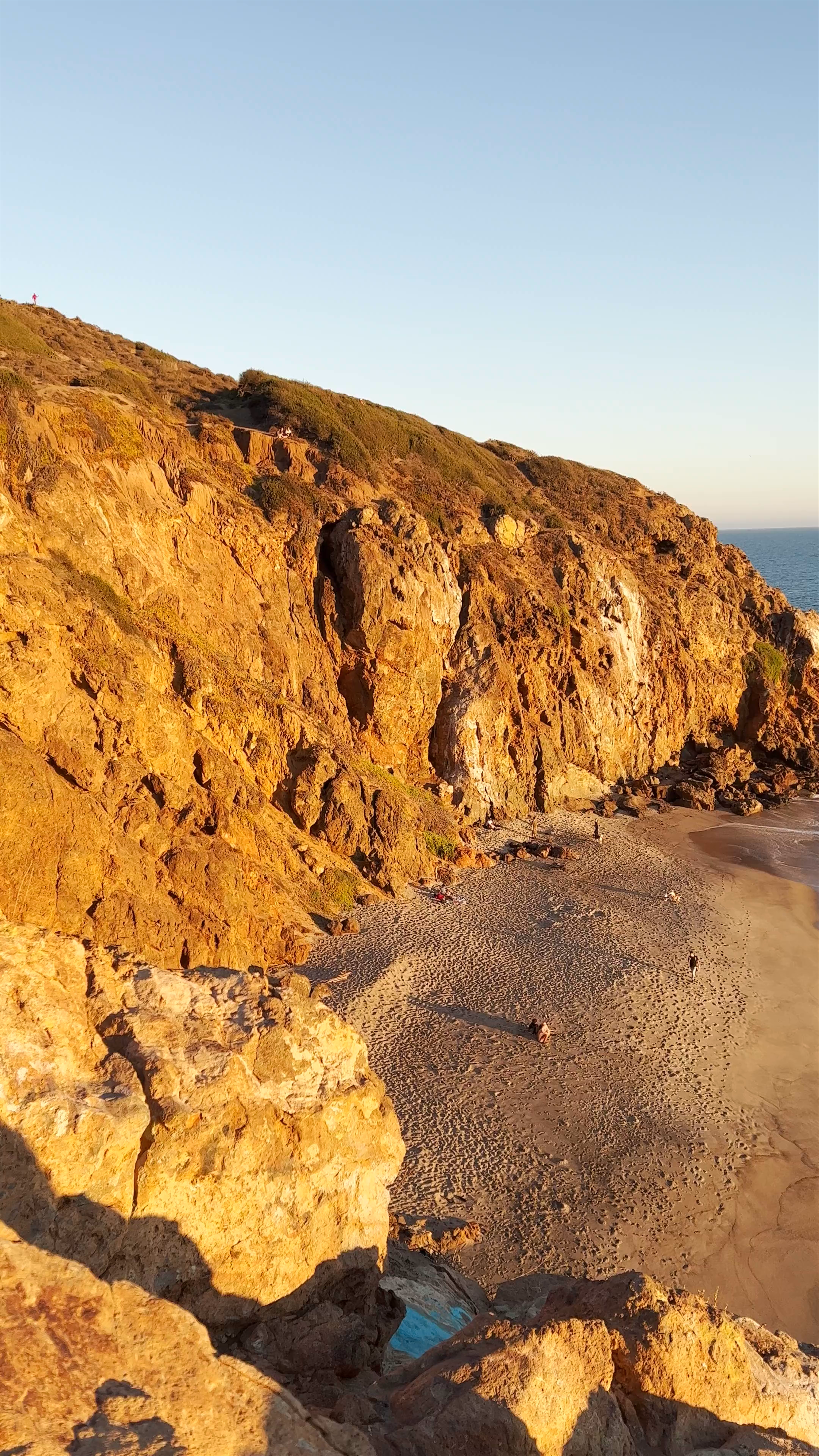 Golden Sunset at Point Dume Natural Preserve, Malibu