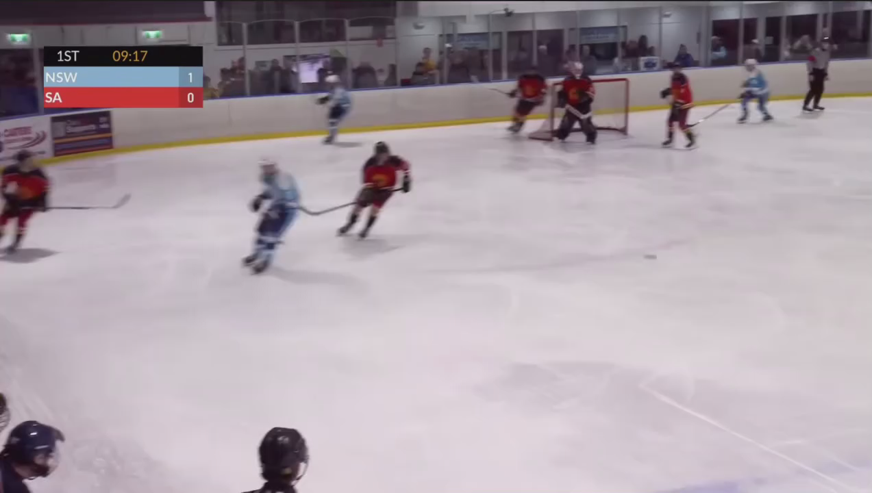 Kai Stolee's Spectacular Toe Save | Australian U18 Championship