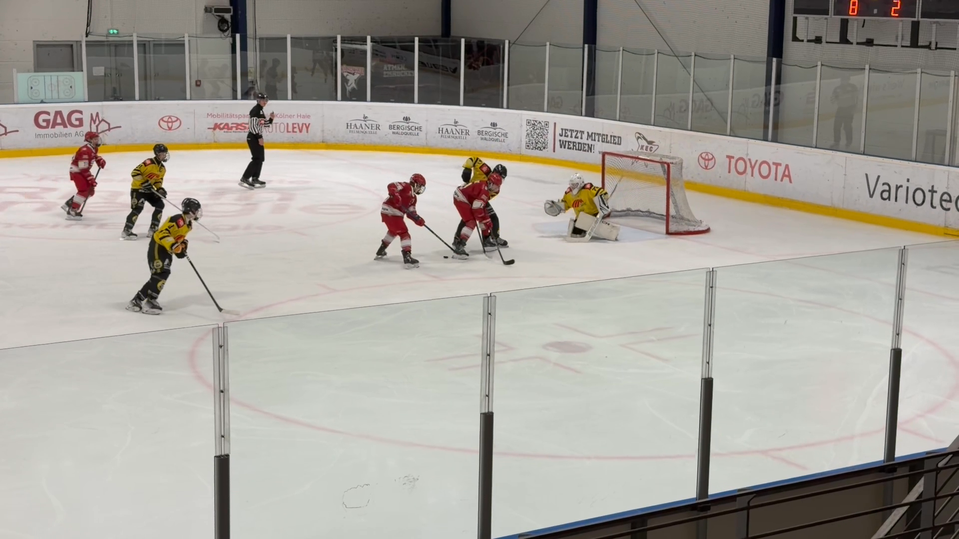 Mats Kienen's Highlights with Krefelder EV 1981 U15 vs Cologne Junghaie