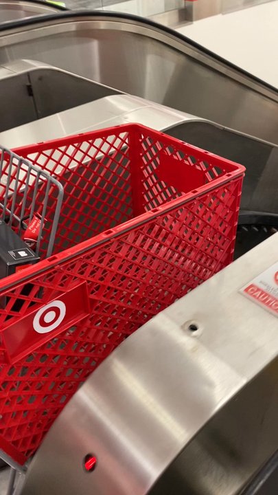 Target - Cool cart escalator for two story Target - Department Stores Near Me - San Bruno, California