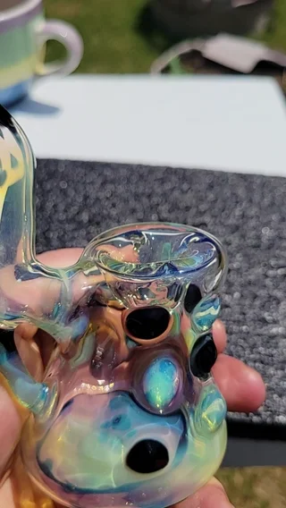 Preview pic of Standing bubble hash Sherlock #13 titan and galaxy