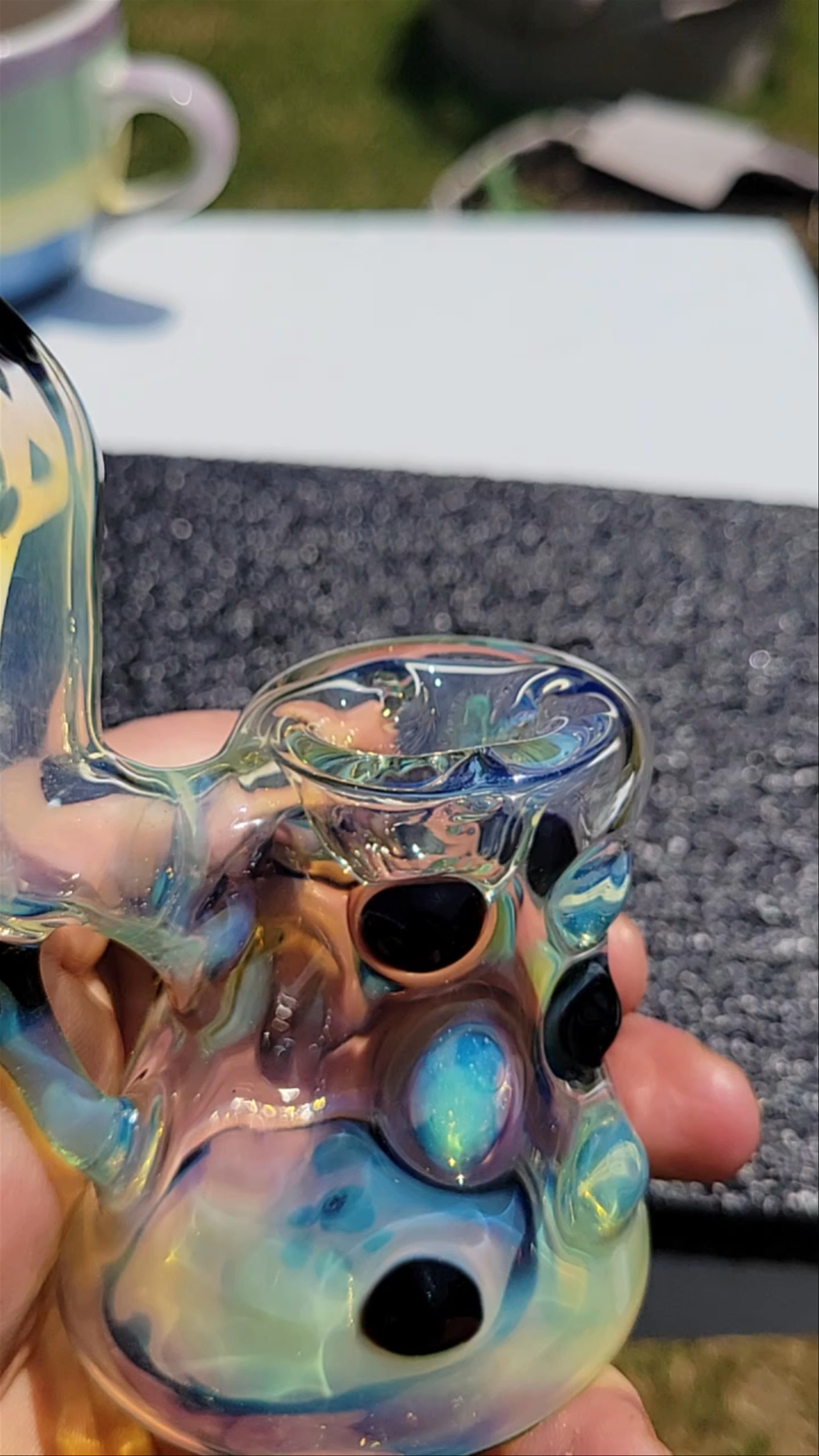 Preview pic of Standing bubble hash Sherlock #13 titan and galaxy