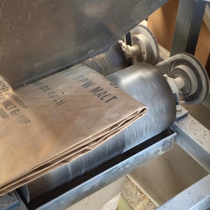 Oak Barrel Winecraft - Cracking the grain I just bought - Brewing Supplies Near Me - Berkeley, California