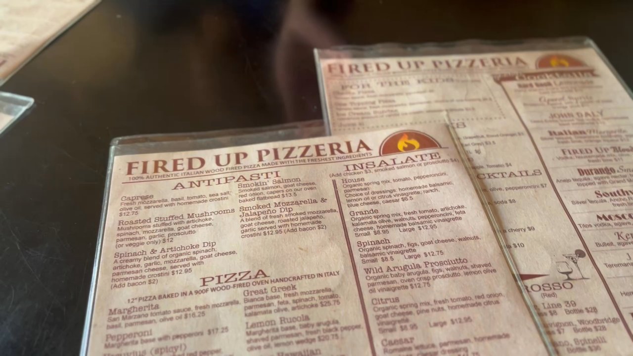 Fired Up Pizzeria - My sisters and I loved all the pizza. Delicious and was around $130 for 3 and a baby - Pizza Near Me - Durango, Colorado