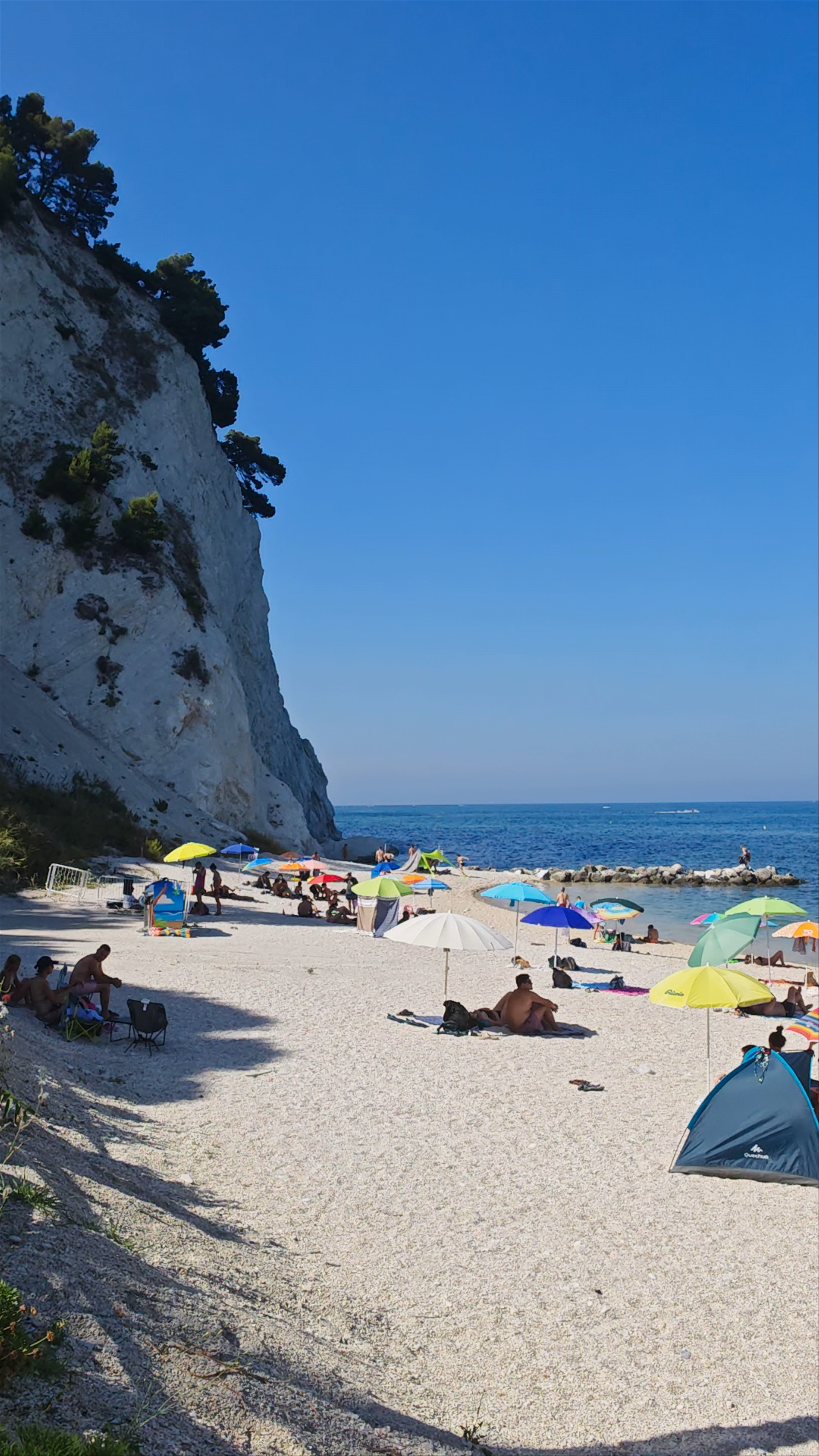 Spiaggia del Frate - Sottosanta: Serene Summer Days on Numana’s Coastal Gem