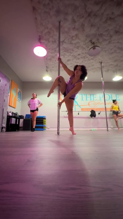 The Pole Experience - Jasmine to Superman - learned at TPE! - Pole Dancing Classes Near Me - Houston, Texas