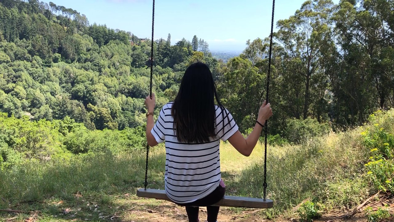 The Big C - Second swing that's intact but doesn't have the Bay view - Local Flavor Near Me - Berkeley, California