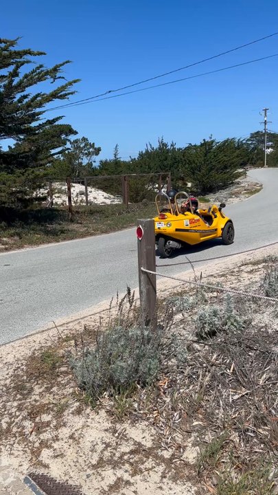 GoCar Tours - Off we go by Asilomar beach - Tours Near Me - Monterey, California