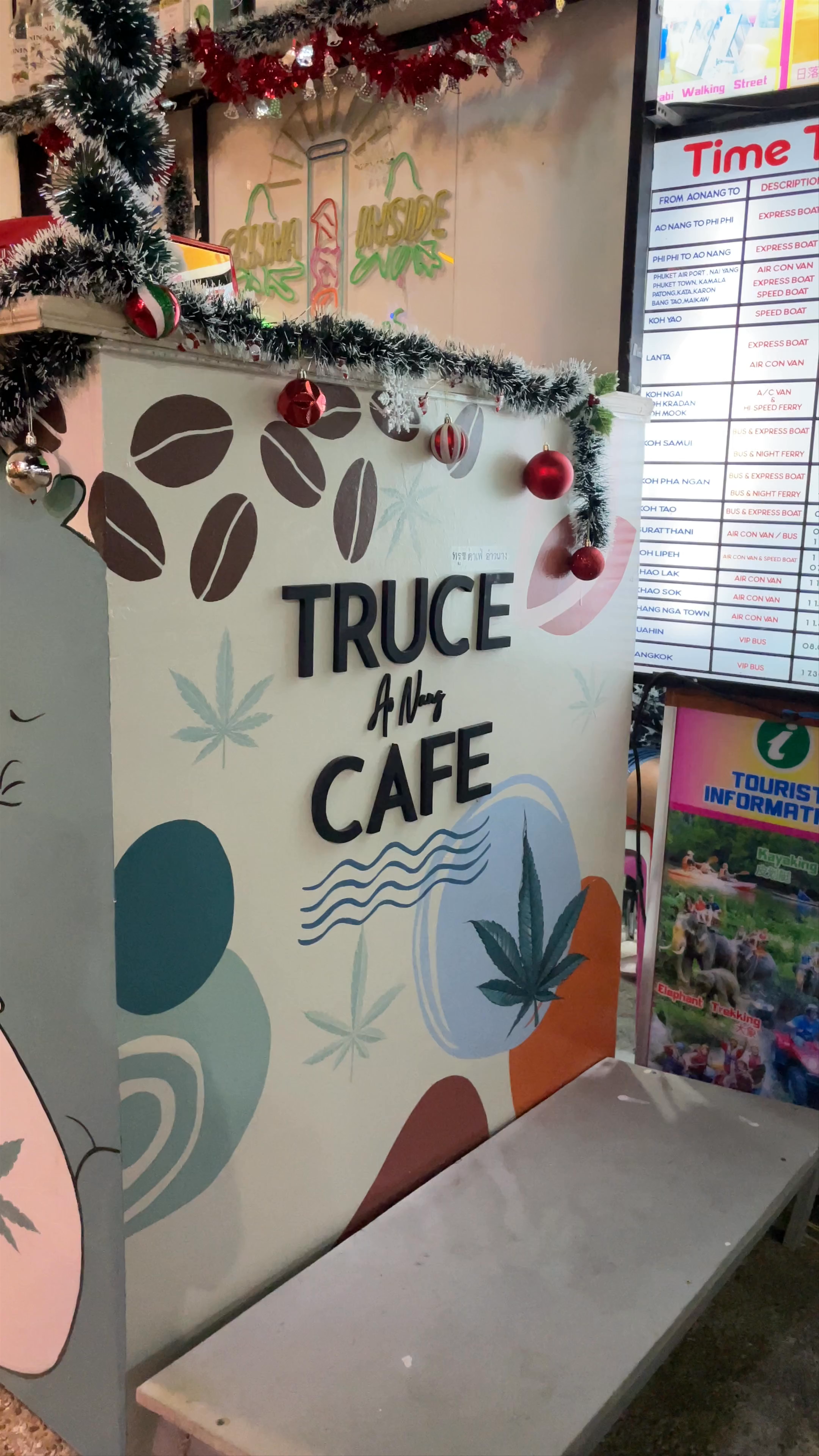 Truce Cafe Ao Nang: A Cozy Local Hangout in Krabi, Thailand