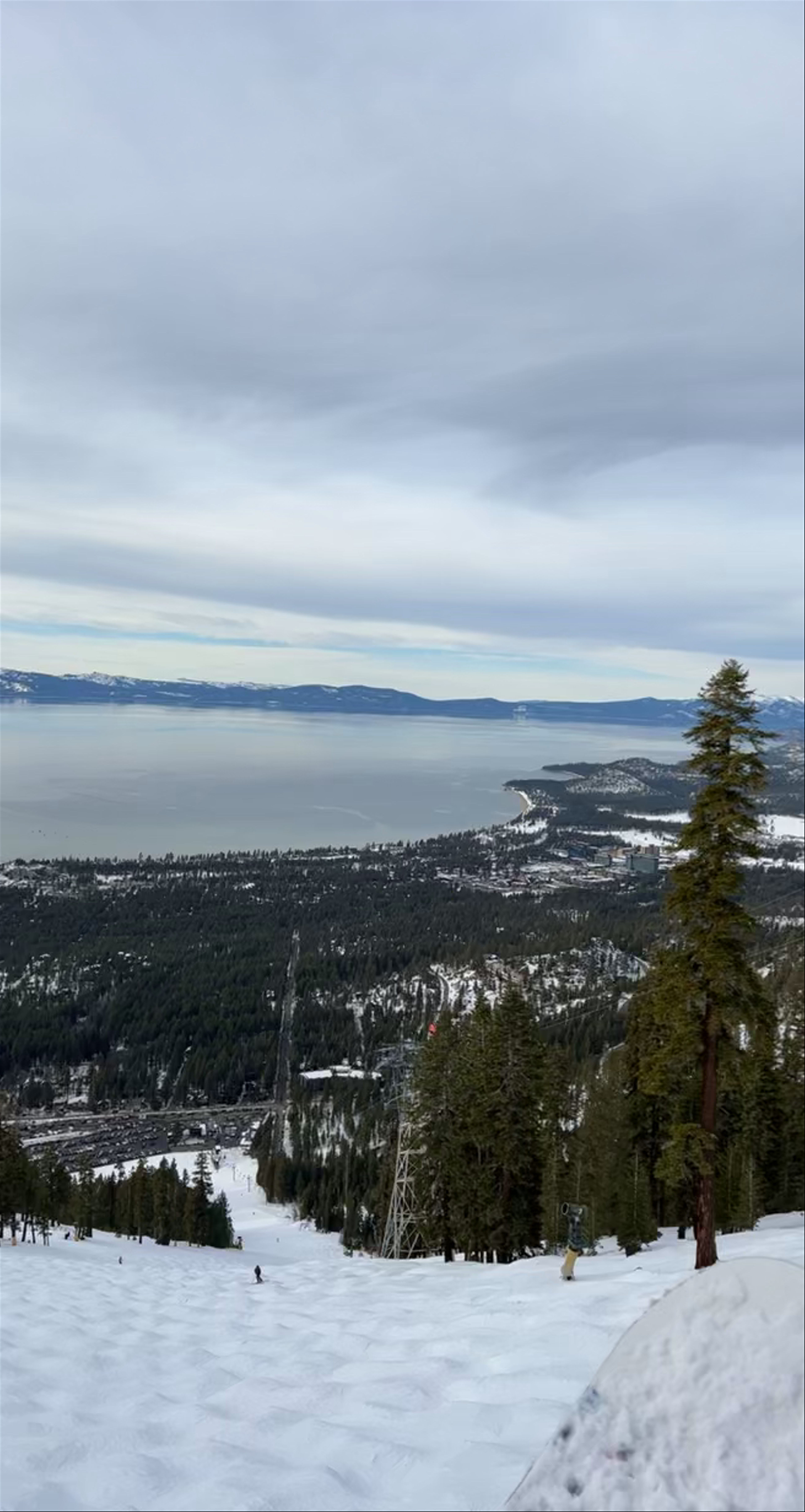 Heavenly Ski Resort: Majestic Winter Views over Lake Tahoe
