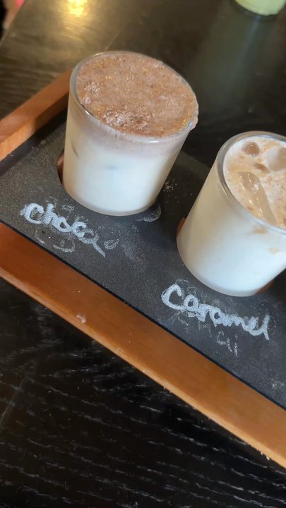 High Grounds Cafe - Chai latte flight - Coffee Roasteries Near Me - Baltimore, Maryland