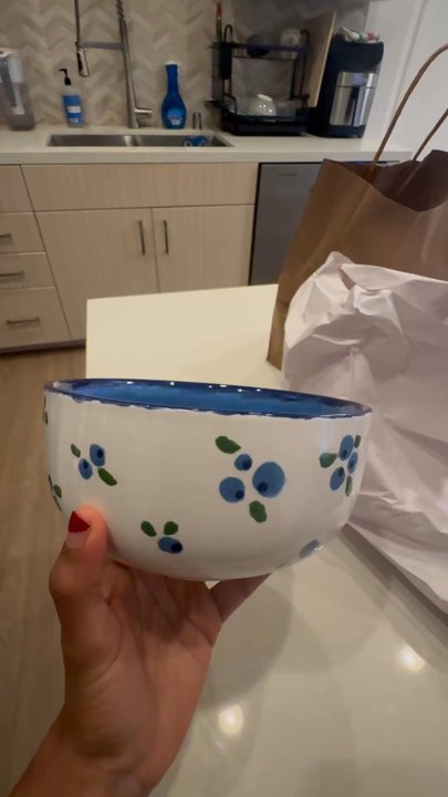 Color Me Mine - Finished bowl - Kids Activities Near Me - San Jose, California