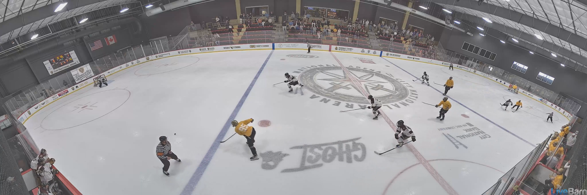 Back check Faith Lutheran D2 vs Notre Dame Prep 1 pre season game #2