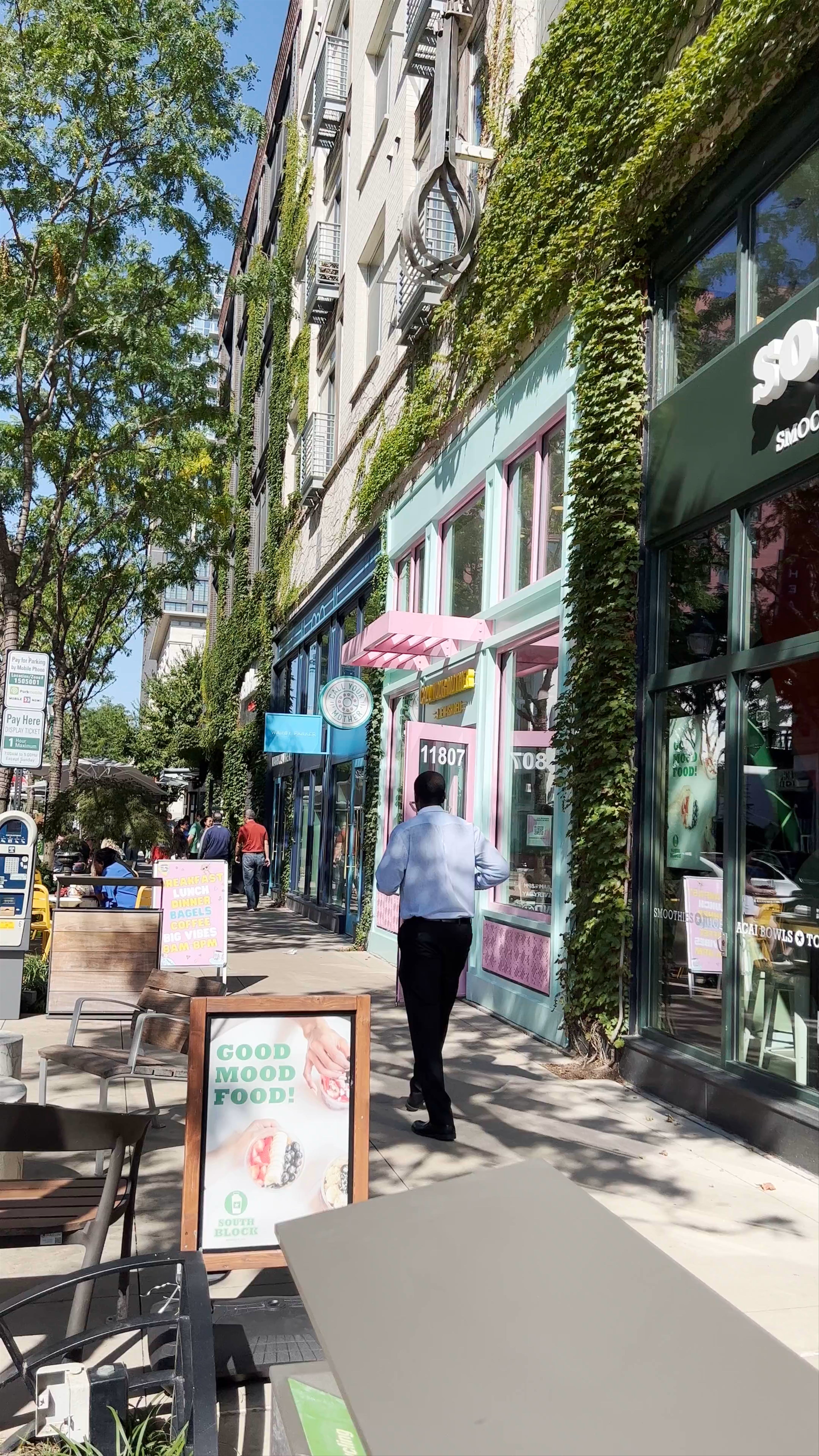 Vibrant Street Scene at South Block, North Bethesda