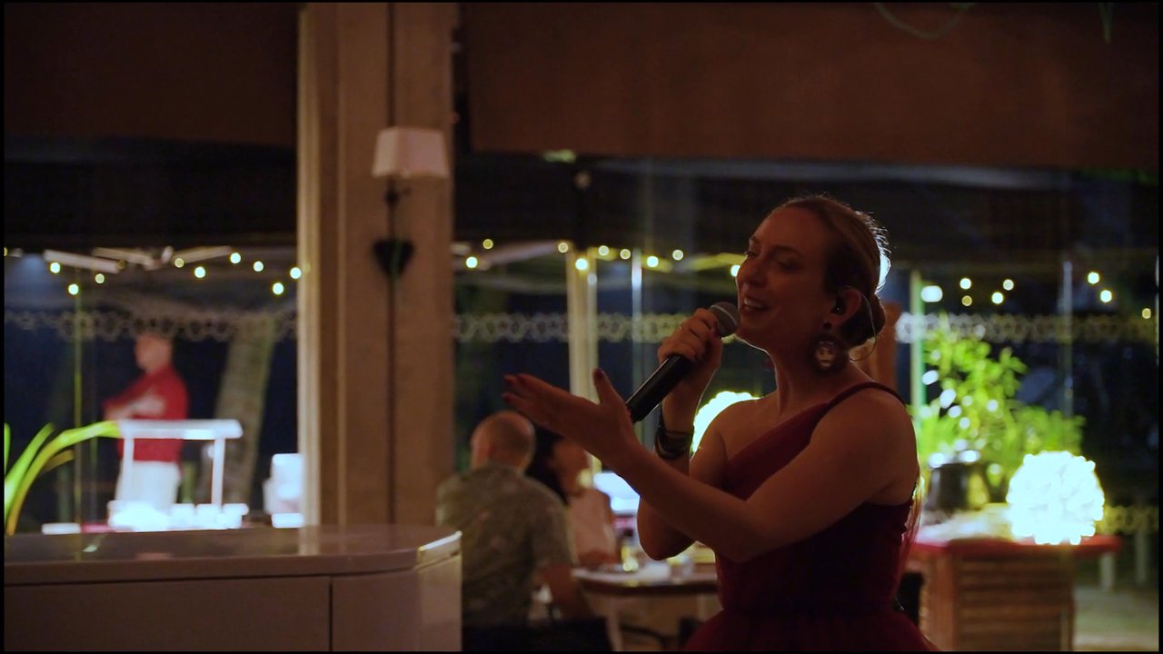 The Italian Riviera Swing Band @ Velaa Island Maldives - video