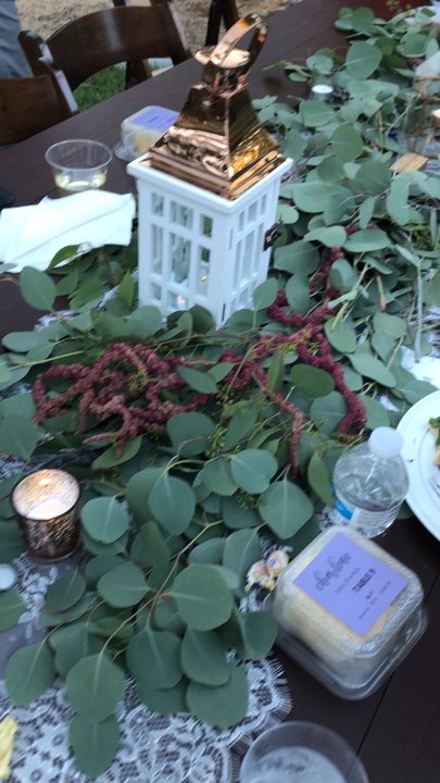 Harmonious Events - Gorgeous center pieces for long tables - Wedding Planning Near Me