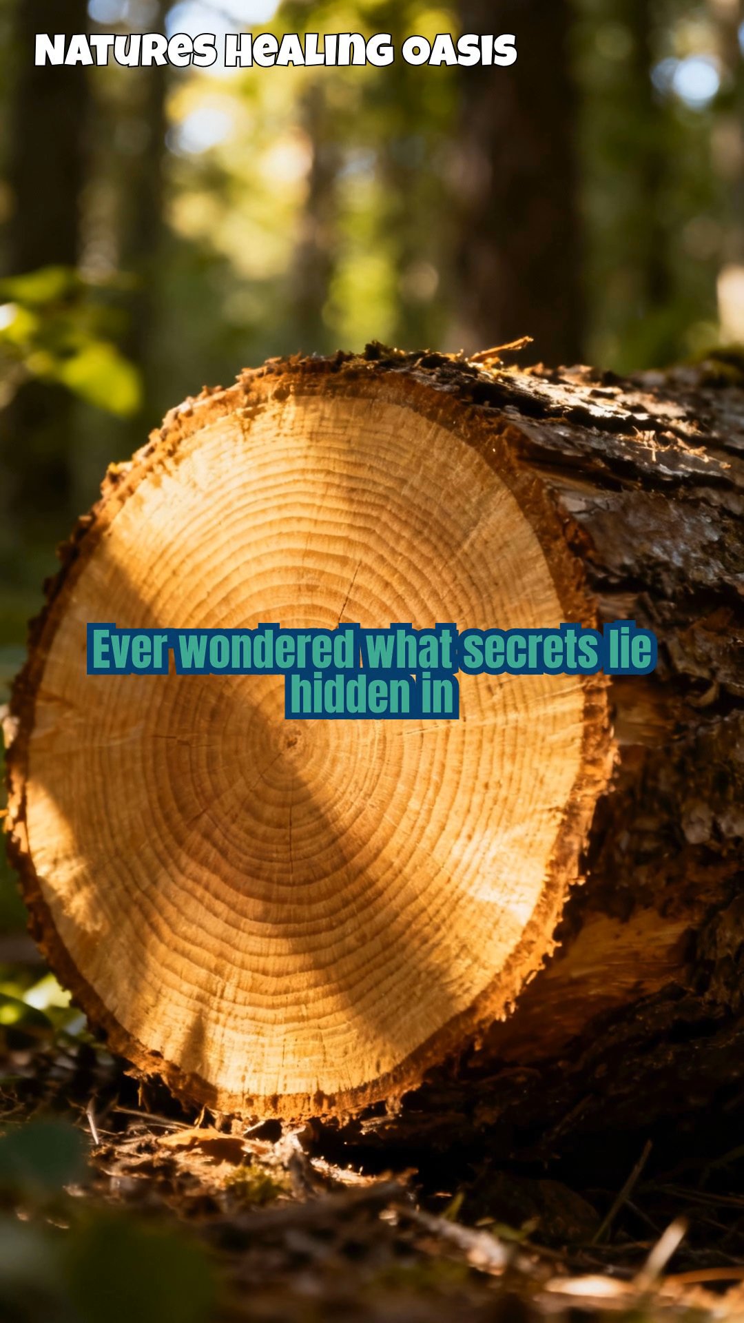 Tree Rings: Nature's Energy Archives and Healing Code