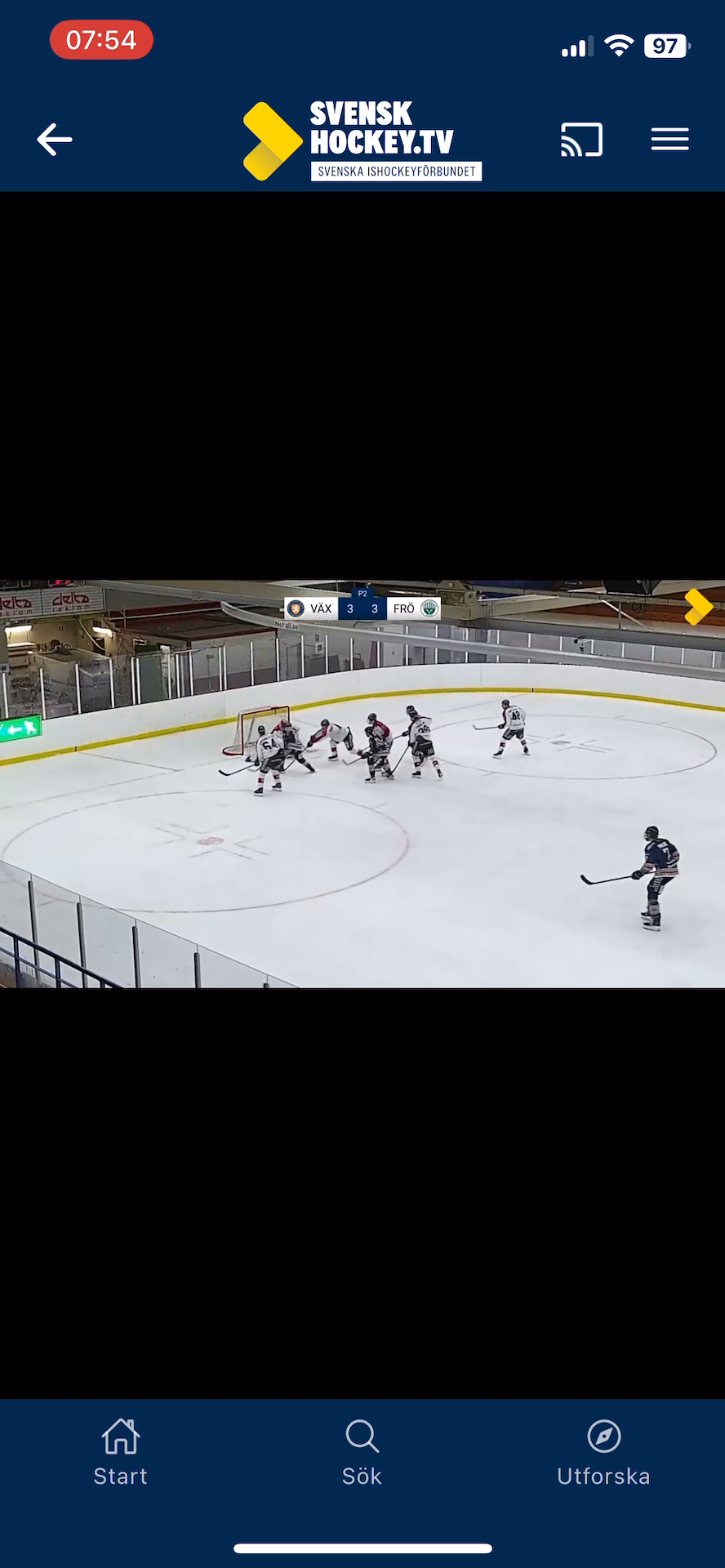 Ludwig Hellgren's Impressive Offensive Play - Växjö Lakers U20 Highlights