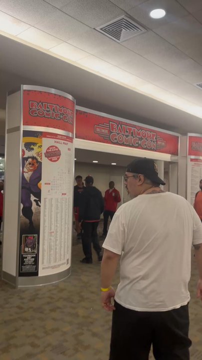 Baltimore Comic Con - Entrance - Comic Books Near Me - Baltimore, Maryland