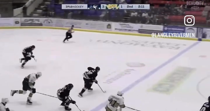 Ben Davis: Langley Rivermen's Offensive Highlights