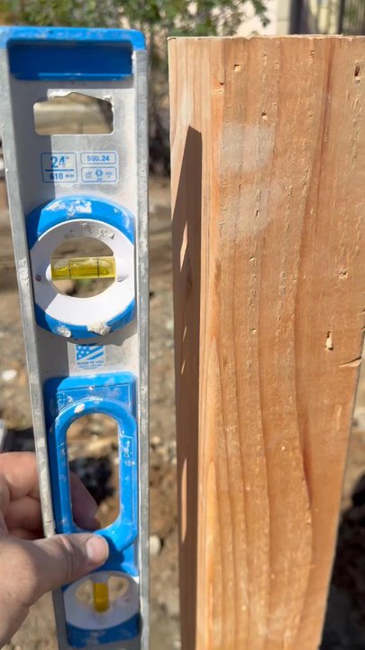 OC Fixit - Proving the post is level - Furniture Assembly Near Me