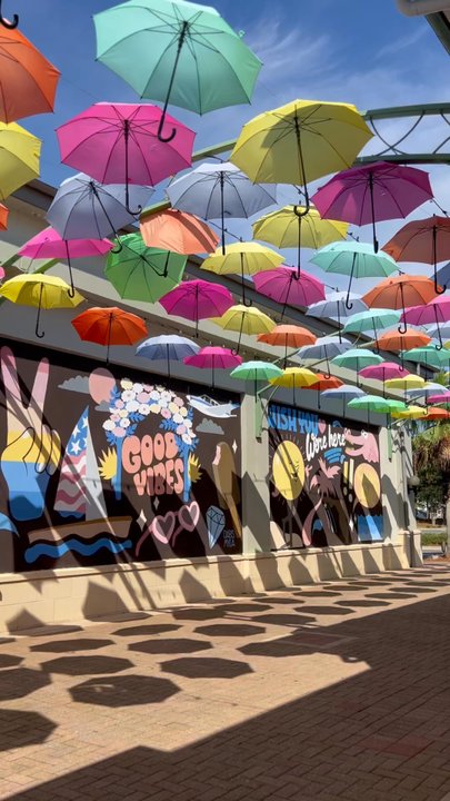 Destin Commons - Umbrella sky - Shopping Centers Near Me - Destin, Florida