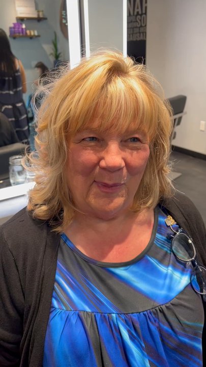 Bang Salon - I am 72, and my hair always makes me look younger.  When the right hairdresser uses her expertise!  Thanks Shaina! - Hair Salons Near Me - Napa, California