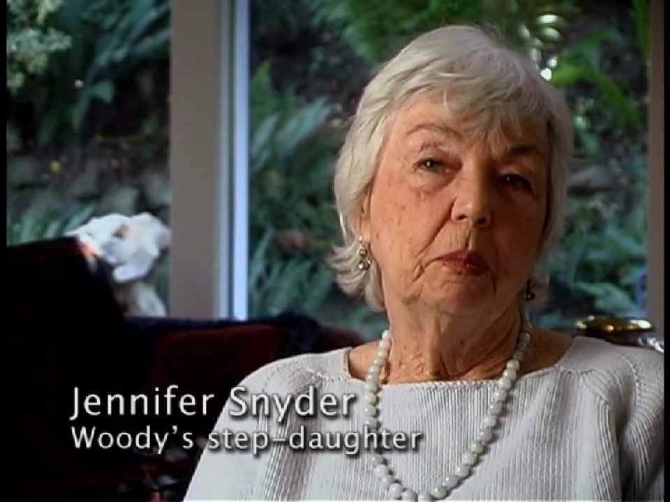 Jennifer Snyder recounts family memories through vintage archival footage showing childhood moments at the beach. The narrative bridges historical visual documentation with contemporary personal reflection.